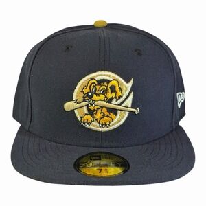 NWT Charleston RiverDogs 7 5/8 New Era 59fifty Fitted Hat MiLB Minor League